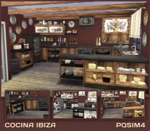 Ibiza kitchen mediterranean style