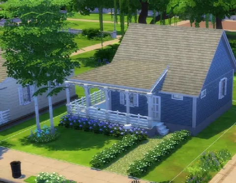 Country House with Wrap-around Porch