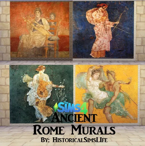 Ancient Rome Murals