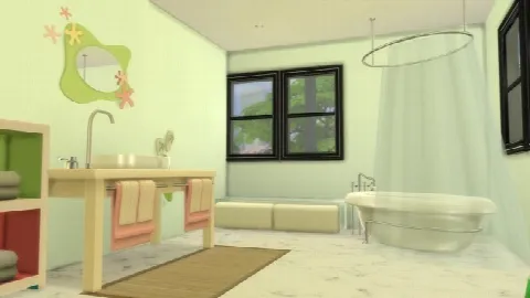 Three Bedroom House by Simmingwithmary, Sims 4 residential lots CC – image 2