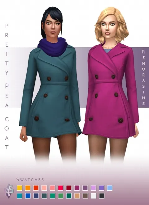 Pretty pea coat