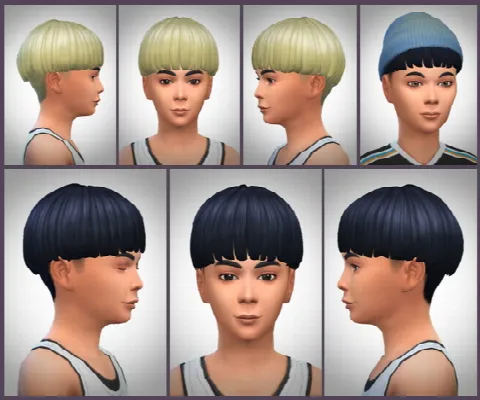Bowl cut Hair for Boys