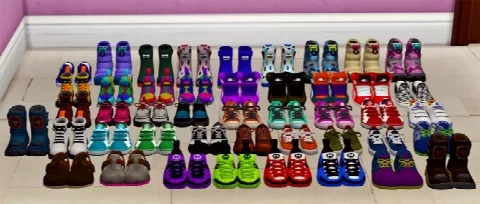 Deco Shoes Clutter