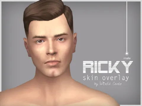 Ricky male skin overlay