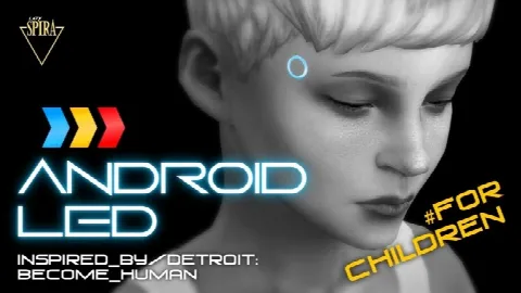 Glowing Android LEDs for Children