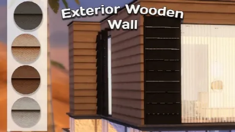 Exterior walls & mural nature
