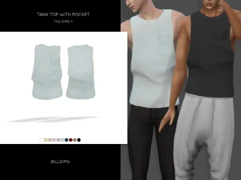 Tank Top with Pocket
