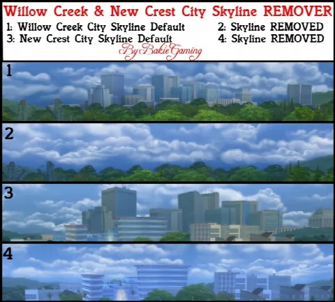 City Skyline Backdrop REMOVER (Override)