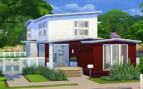 Ruby Red house