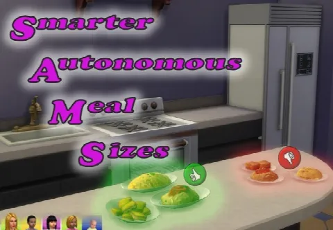 Smarter Autonomous Meal Sizes