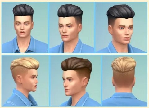 Stylish Shaved hair