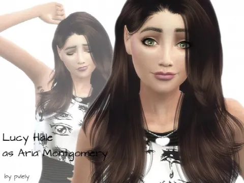 Lucy Hale as Aria Montgomery