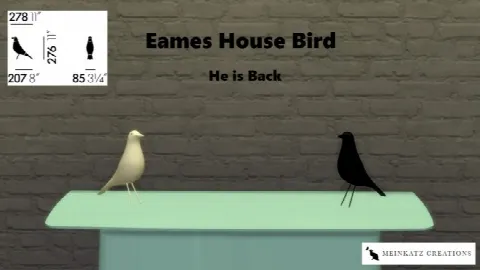 Eames House Bird