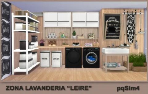 Leire Laundry Area
