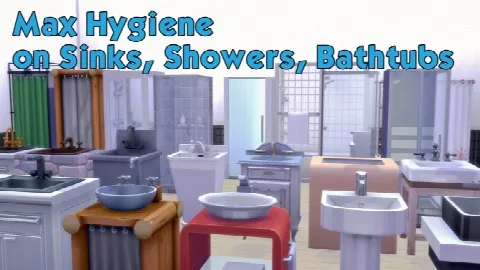 Max Hygiene on Sinks, Showers and Bathtubs