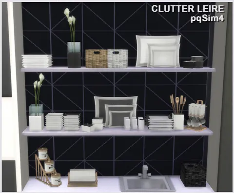Leire kitchen clutter