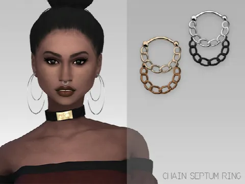 Chain Septum Ring
