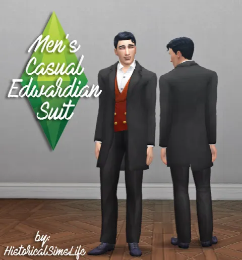 Men’s Casual Edwardian Suit
