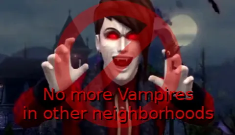 Neighborhood Protection No Vampires