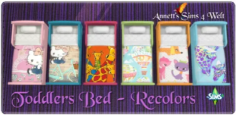 Toddlers Bed Recolors