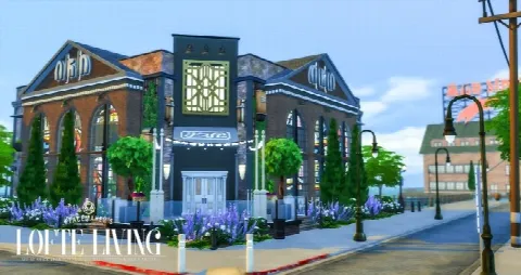 Lofte Living Brick Arch Decor Set by Simsationaldesigns, Sims 4 decor CC – image 2