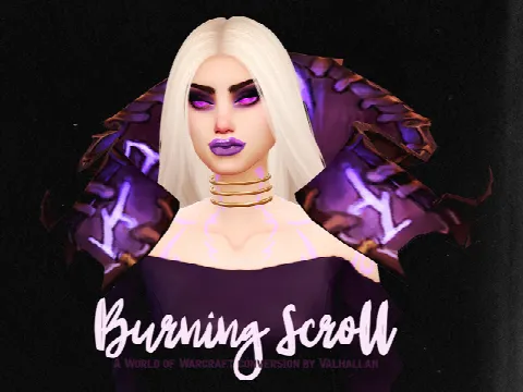 Burning Scroll World of Warcraft conversion