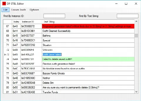 DP STBL Editor