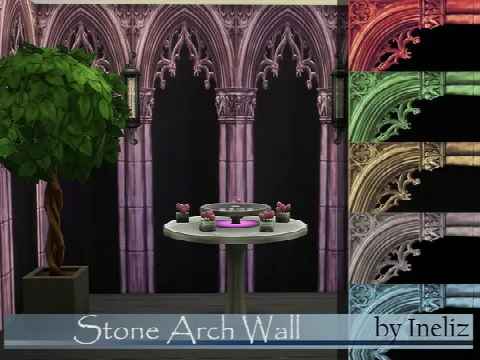 Stone Arch Wall