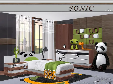 Sonic Kids room