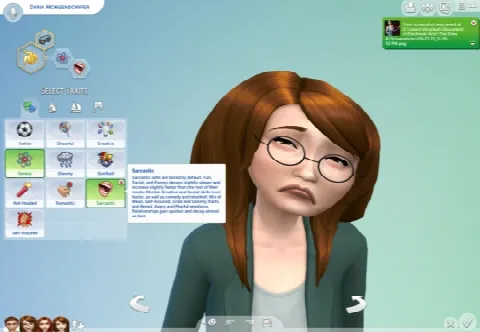 Sarcastic Trait