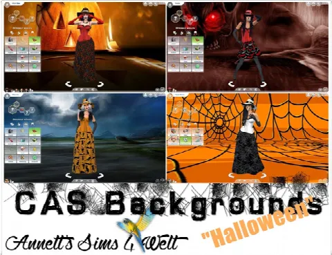 Halloween CAS Backgrounds