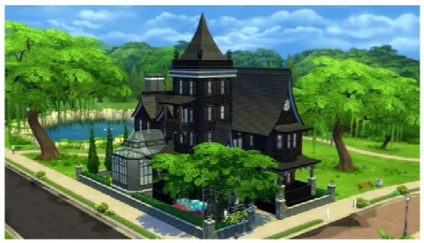 Haunted House Facade