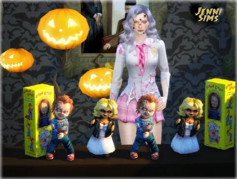 Chucky collection (Box, chucky, tiffany)