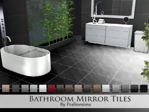 Bathroom Mirror Tiles