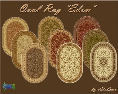 Oval Rug Edem