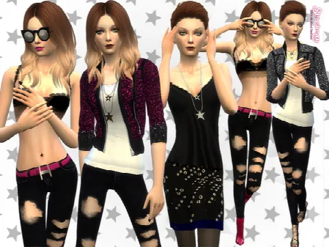 Celebrity Street Style 5 Pack