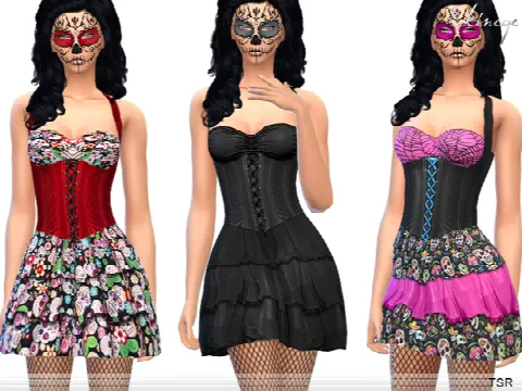 Halloween / Day Of The Dead dress