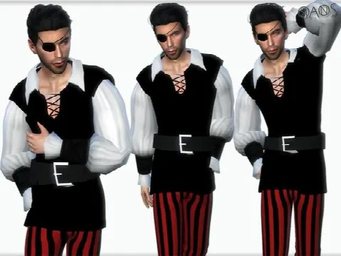 Pirate Costume Set