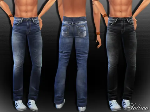 Men Realistic Jeans