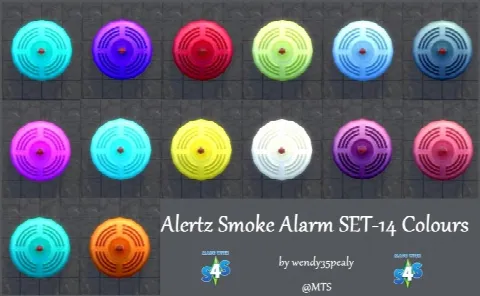 Alertz Smoke Alarm 14 Colours