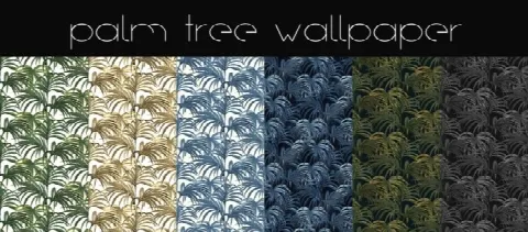 Palm tree wallpaper collection