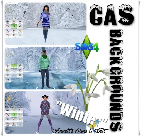 Winter CAS Backgrounds