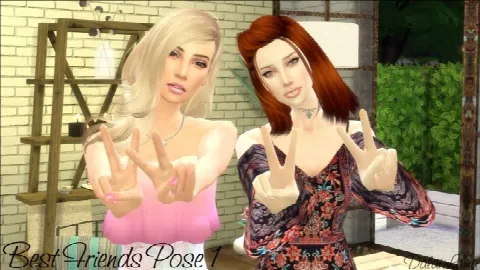 Best Friends Poses