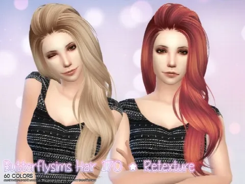 Butterflysims Hair 170 Retexture