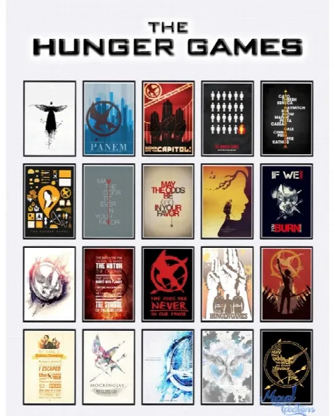 The Hunger Games posters