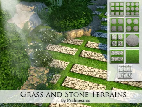 Grass and Stone Terrains