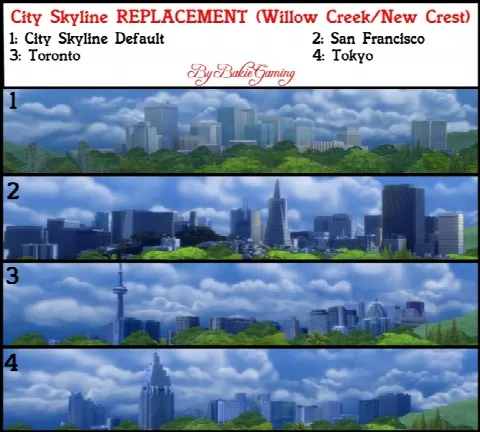City Skyline Replacements Pack 3