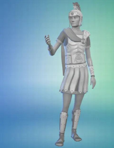 Spartan Statue Outfit