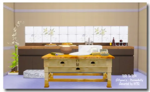 Sillymee’s Possumbelly Baking Decor & Butcher Block Table
