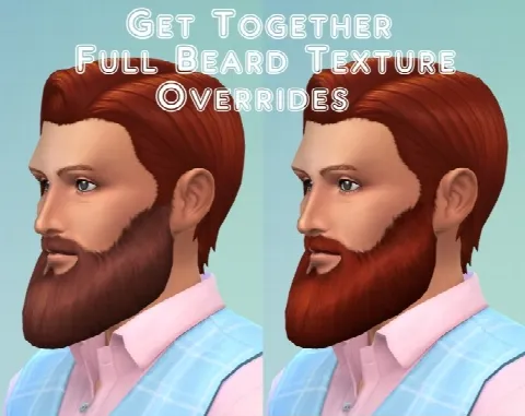 Get Together Full Beard Texture Overrides
